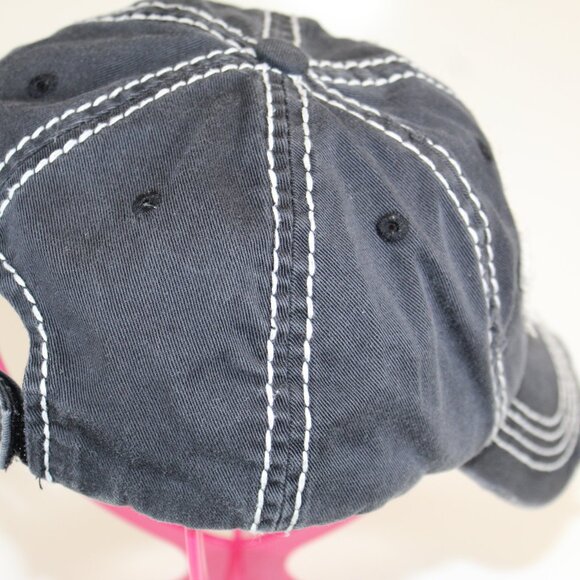 Kbethos vintage  distressed cap/hat for women Living On A Prayer Multi color NWT - Picture 3 of 5